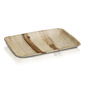 Palm Plate Rectangle Large 9×6 inch