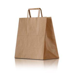Recycled Paper Brown Shopping Bag – Large