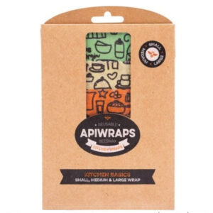 Reusable Beeswax Wraps – Full Set of 3