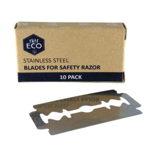 Safety Razor Stainless Steel Blades Refill Pack 10