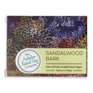 Australian Bush Soap Sandalwood Bark 100g