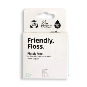 Friendly Floss – Dental Floss Activated Charcoal & Mint 25m